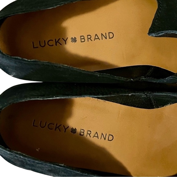 Lucky Brand Black Leather Ankle Booties – Women’s 8.5M - Picture 6 of 7